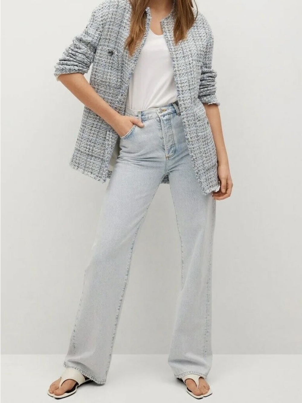 Mango tweed jacket